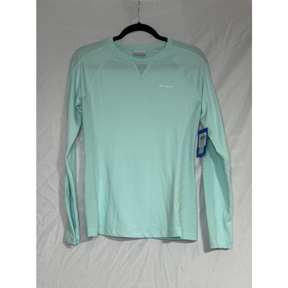 Women's Columbia Long Sleeve Shirt XS Green
